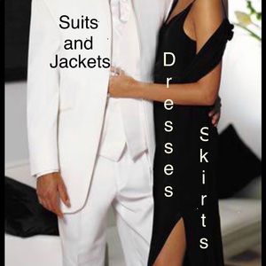 Suits jackets dresses skirts
